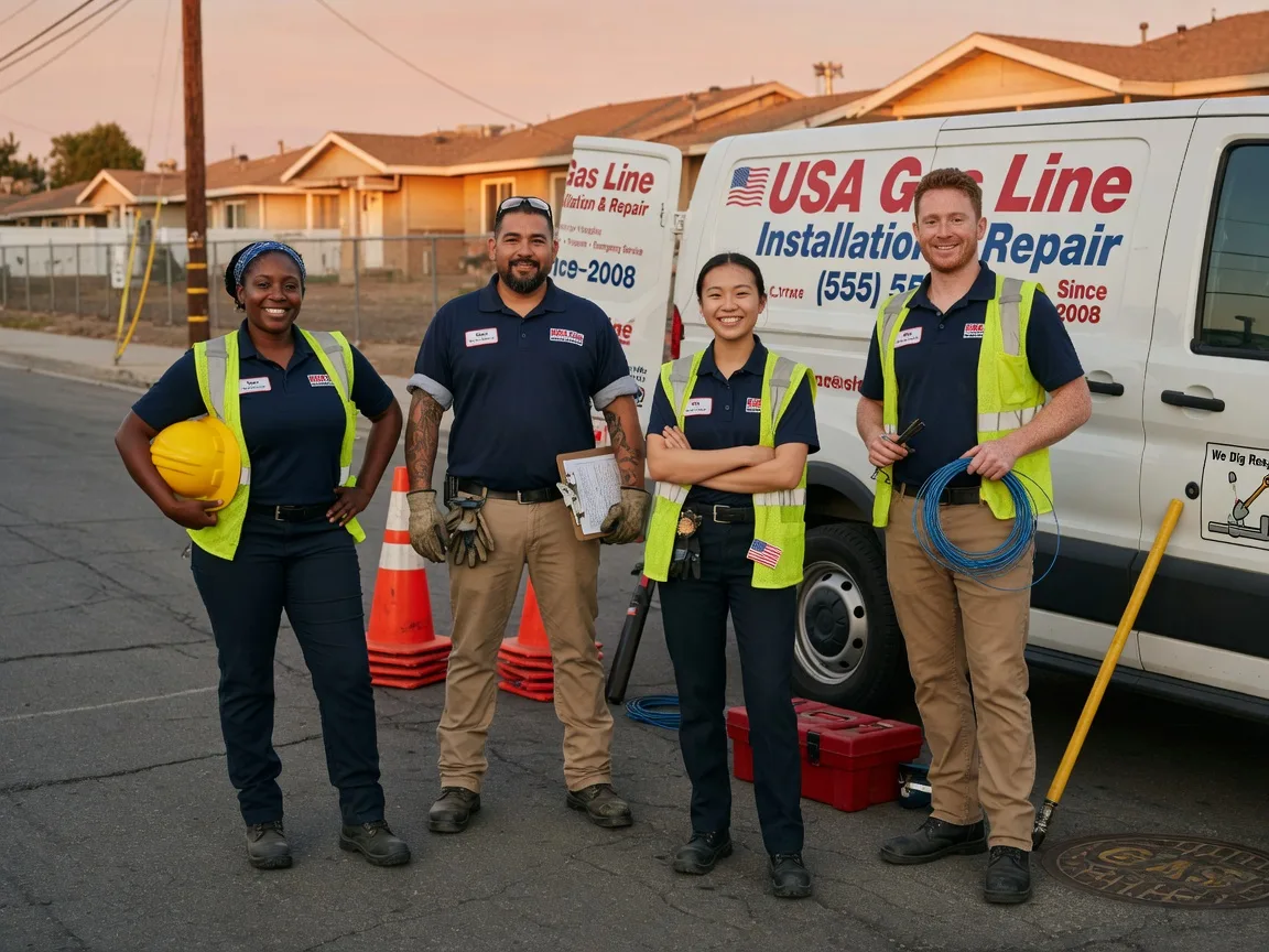 Gas Line Installation company in Lake Mills, IA